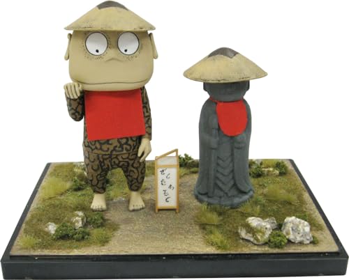 Maquette Yo-Kai Doyusha pour décorer une étagère de salon au style geek nippon