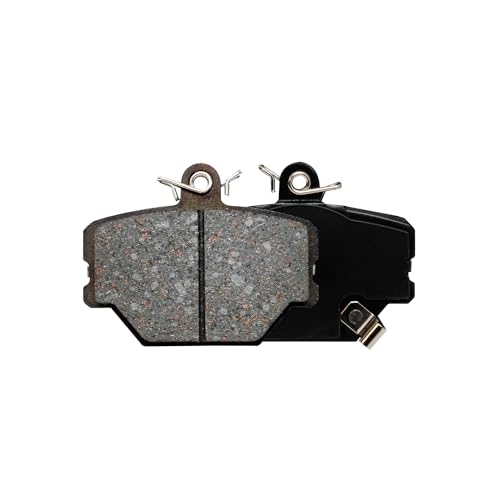 Image of Detroit Axle - Front Brake Pads for 2005-2016 Smart Fortwo Ceramic Brake Pads w /Hardware 2006 2007 2008 2009 2010 2011 2012 2013 2014 2015 Replacement