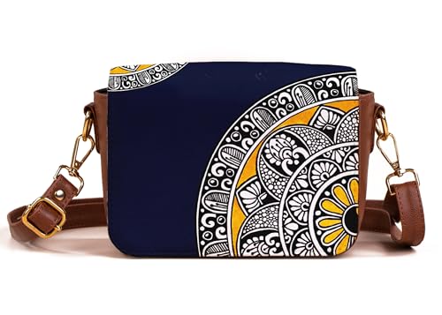 Image of Kalankit Rakhi Gift Hamper For Sister | Rakhi Gift For Girls, Sling Bag For Women, Travel Crossbody Bags, Stylish Cross Sling Bags for Woman | Rakhi Gifts For Sister, Gifts for Rakshabandhan