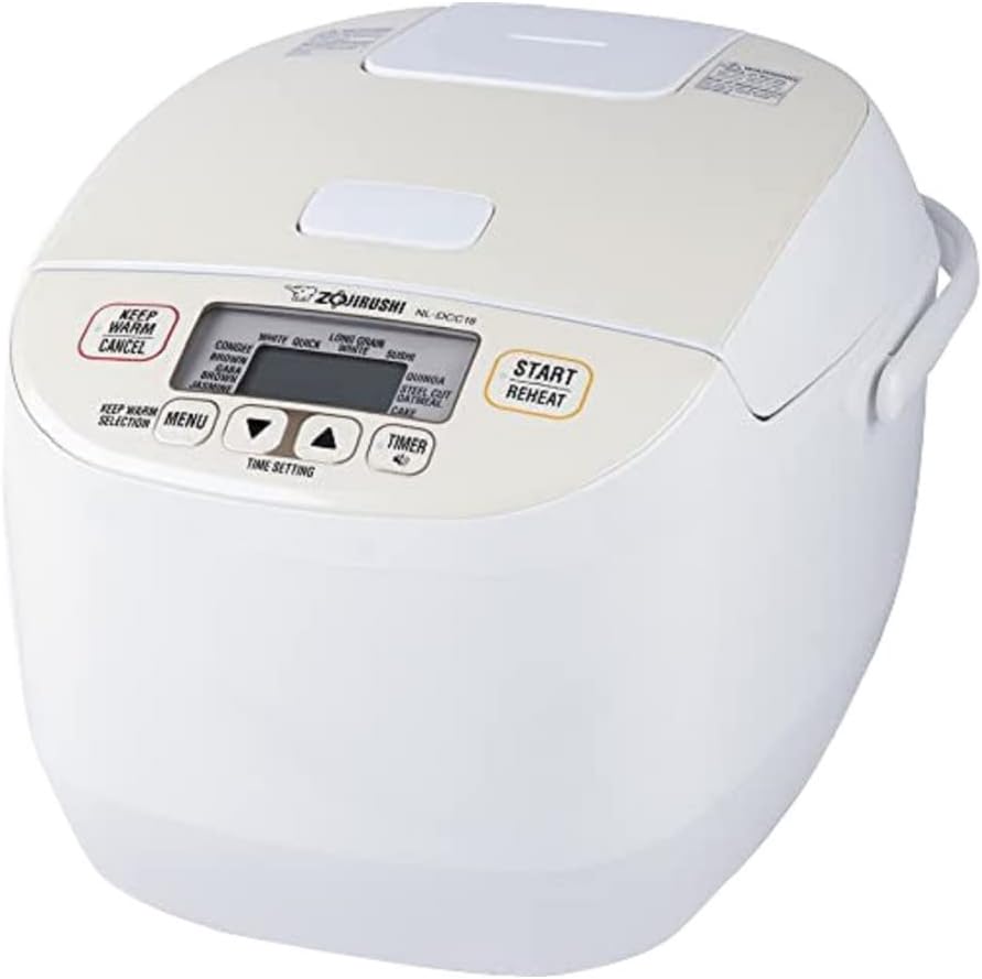 Zojirushi Rice Cooker & Warmer 5.5 Cups White Steamer NSWSC10 Home & Kitchen
