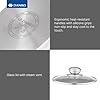 Daniks Classic 6-Piece Stainless Steel Induction Cookware Set – Dishwasher Safe Pots with Lids, Measuring Scale, Silver #5