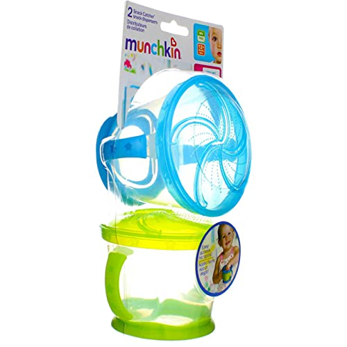 Munchkin 2 Pack Snack Catcher - Assorted Colors