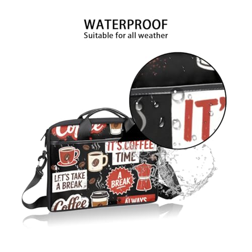 Maletín Laptop Diseño Vintage para Mujeres y Hombres 14-15 Pulgadas miniatura 3