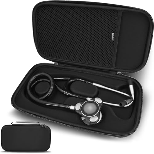 Hard Stethoscope Travel Case for EKO CORE 500 Digital Stethoscope, Compact & Portable Protective Carry Case