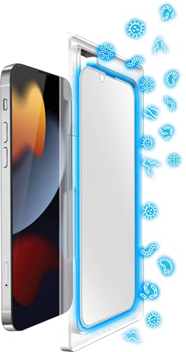 【Torrii】 iPhone13Pro Max 対応 ガラスフィルム 9H 強化ガラス のぞき見防止フィルム 抗菌 加工 指紋 気泡 防止 ガラス フィルム のぞき見防止 保護フィルム 簡単 貼付 ガラス保護フィルム [ iPhone13 ProMax