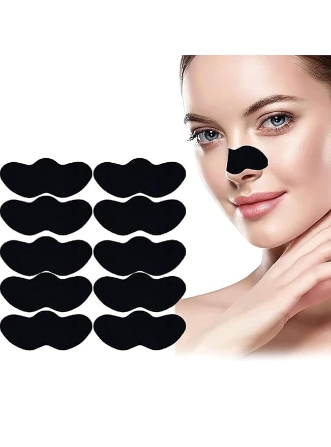 Blue crane Nose Strips for Women & Men - With Fuji Green Tea & Witch Hazel extracts | Removes Whiteheads | Blackheads and cleanses pores (Pack of 6) | Instant Result