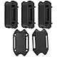 Bloki dekoracyjne zderzaka motocykla, Qiilu 2 szt. Os?ona silnika motocykla Os?ona zderzaka Blok dekoracyjny 25mm Pasek awaryjny dla F800GS F700GS F650GS (czarny
