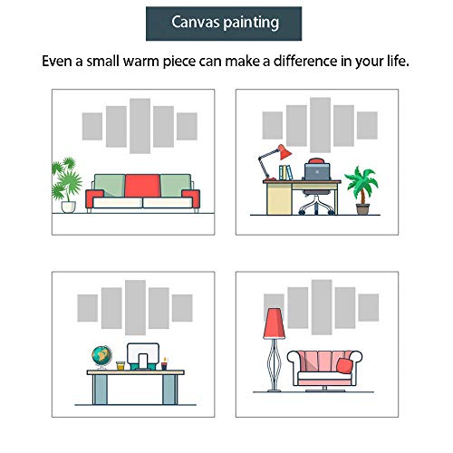 Tableau Breaking Bad prêt à accrocher 5 parties toile XXL