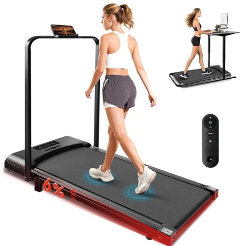 Worldgeil Walking Pad Klappbar Laufband für Zuhause - 3 in 1 Laufband...