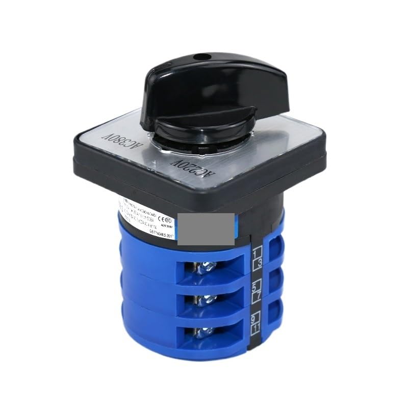 スイッチ SZW26/LW26-32 660V 32A 2ポジション3相12端子ネジ電気ロータリーカム自動切替スイッチ