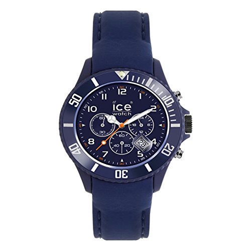 Ice-Chrono Matte Mens Analogue Quartz Watch with Silicone Bracelet CHM.BE.B.S.12