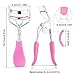 Lash Curler, No Pinching or Pulling, Long Lasting Eyelash Curler Fit All Eye Shapes, Professional Makeup Tool for Eyelashes with 10 Pieces Silicone Refill Pads (Pink) Lash Curler, No Pinching or Pulling, Long Lasting Eyelash Curler Fit All Eye Shapes, Professional Makeup Tool for Eyelashes with 10 Pieces Silicone Refill Pads (Pink)