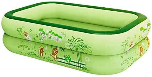 AiwantoKiddie Pool Inflatable Swimming Pool for Kids 120cm (Pump w/Foot)