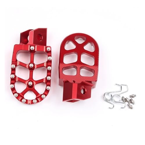 Repose-Pieds Moto YZ250 YZ490 Grip Extrême Antidérapant Bleu