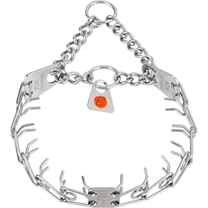 Herm Sprenger 1.5mm Micro Prong Collar for Dog Training | Micro Prong Stainless Steel Ultra-Plus Dog Collar | Training Collar for Extra Small Dogs | Made in Germany – (1.5 mm, (Neck Size Up to 9″))