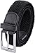 Price comparison product image Ashford Ridge Mens 33mm (1.25") Elastic Webbing Belt (Black, XL)