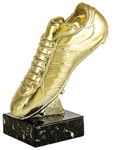 Art-Trophies TP413 Trofeo Deportivo Bota Fútbol, Oro, 25 cm