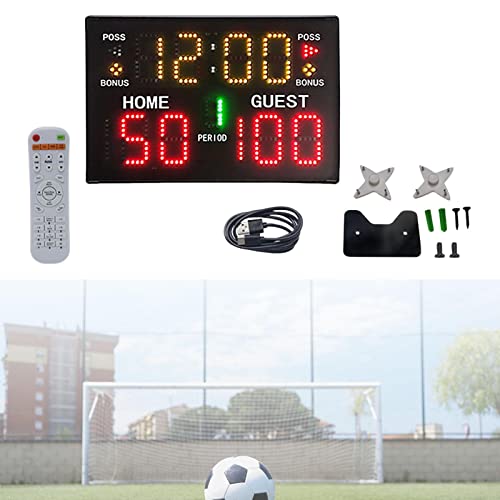 Marcador electrónico portátil para baloncesto LIAMOS miniatura 5