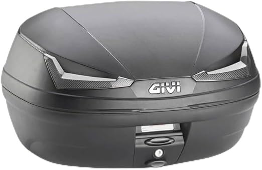 Top-Case Monolock GIVI Simply noir mat Capacité: 45 litres Dimensions