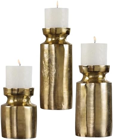 Amina - 13 inch Candleholder (Set of 3)