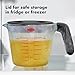 OXO Good Grips 2 Cup Glass Measuring Cup with Lid