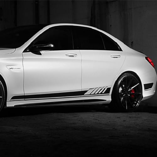 Ligne d'autocollants de voiture Benz W212 design sportif premium