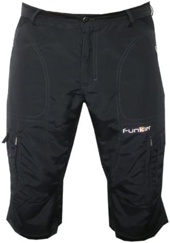 Funkier Bike Men's 3/4 Baggy Mountain Bike Shorts