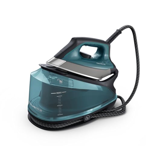 Rowenta Compact Steam Pro 6,2 - Centro de planchado de 2200 W de potencia, 6,2 bares,...