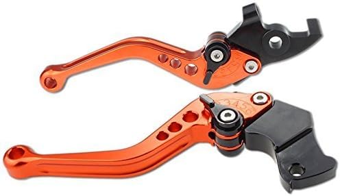 Miniatura 51 de FXCNC Motorcycle Short Adjustable Brake Clutch Levers Compatible with FZ1 FAZER 2006-2015, FZ8 2011-2015, FZ6R XJ6 DIVERSION 2009-15, FZ6 FAZER