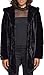 Urban Classics Damen Teddyjacke Plüsch Mantel aus Teddy-fleece - Ladies Hooded Teddy Coat Parka, Schwarz, M EU