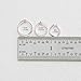 Mini Sterling Silver Hoops 8mm 24 Gauge Extra Thin and Tiny Hypoallergenic Solid 925 Sterling Silver Huggie Sleeper Minimalist Hoop Earrings