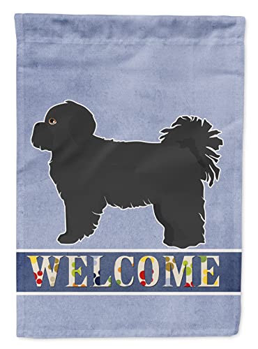 Drapeau Pekeapoo de bienvenue Caroline's Treasures en toile premium multicolore - 2