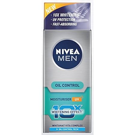 nivea men whitening oil control total recharge moisturizer