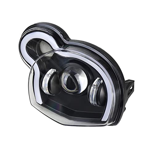 Moto antibrouillard lumière LED phare bleu avec grille de protection R13