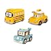 Robocar Poli Diecasting Set : Cab, School-B, Spooky (non trasformatore)
