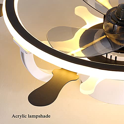 Ventilateur de plafond avec lumière pour chambre sans bruit et variable - 6