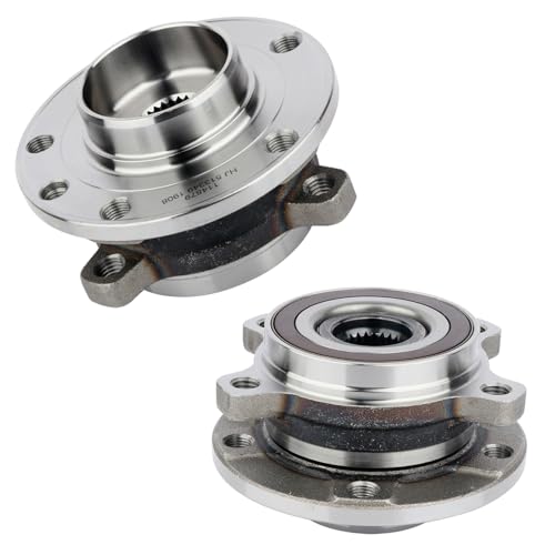 SCITOO Wheel Hub Bearing Fit For 2014-2017 For Jeep For Cherokee Compatible For 513349 Front Wheel Bearings (2 pad)