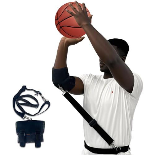Adjustable Basketball Shooting Trainer with Elbow Support