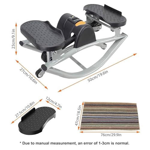 Stepper à bascule en forme de U pour sculpter les fessiers efficacement - 7