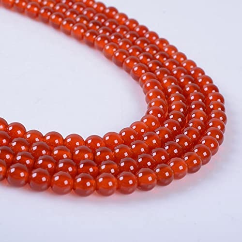 Agate rouge 4mm LKBEADS perles rondes régulières pour bijoux sans défaut
