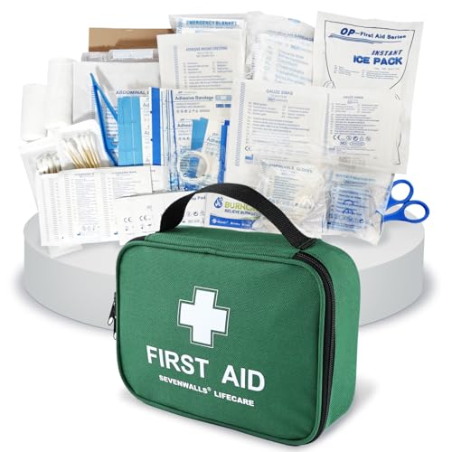 210-Piece Premium First Aid Kit for Home, Car, Travel, and Workplace – Comprehensive Emergency Medical Supplies – Compact & Durable Design