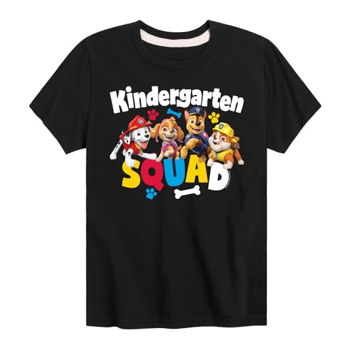 HYBRID APPAREL - Paw Patrol - Squad Kindergarten - Toddler & Youth Short Sleeve Graphic T-Shirt