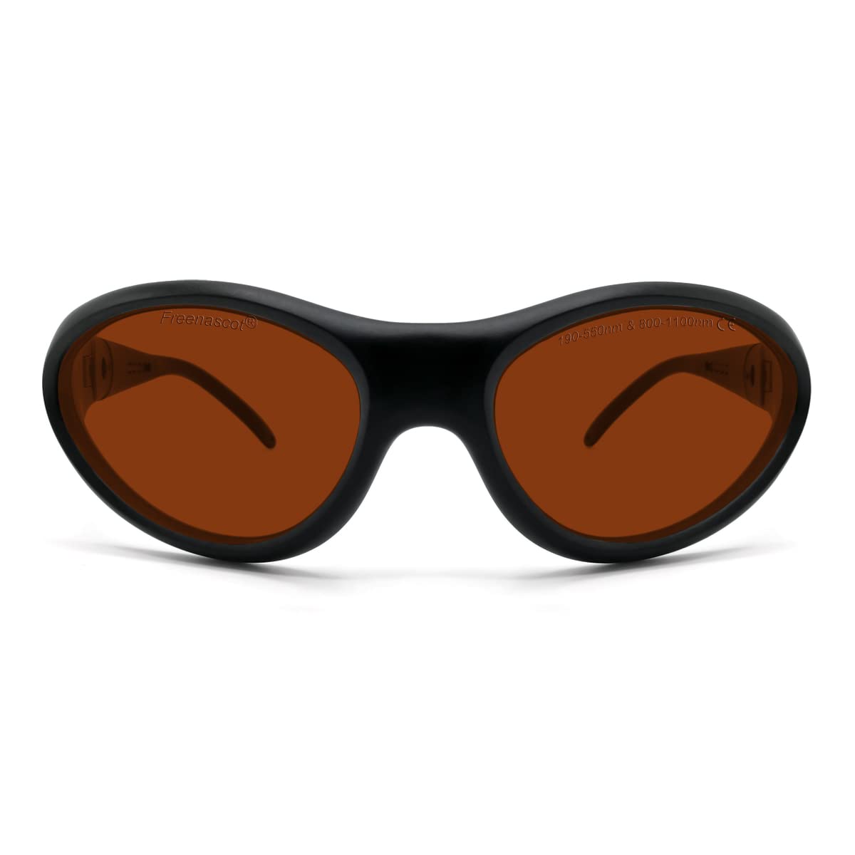 FREEMASCOT OD 6+ 190nm-550nm / 800nm-1100nm Wavelength Professional Laser Safety Glasses for 405nm, 450nm, 532nm, 808nm, 980nm,1064nm, 1100nm Laser (Style 6) โ image 1