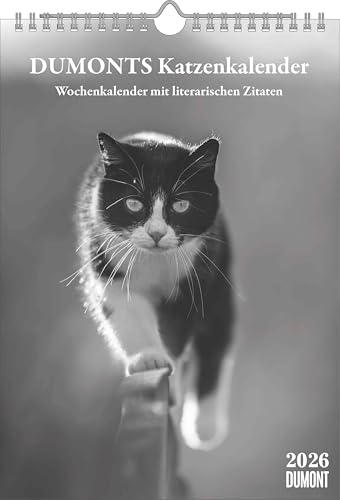 Dumonts literarischer Katzenkalender - Wochenkalender mit...