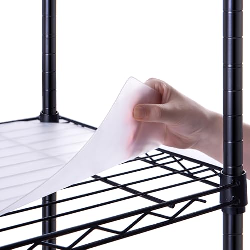 Image of Poofzy Wire Shelf Liner 18" x 24", Set of 5 Clear