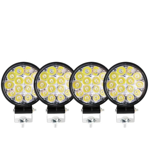 Barra Luz LED 42W impermeable kit focos repuesto para trabajo todoterreno