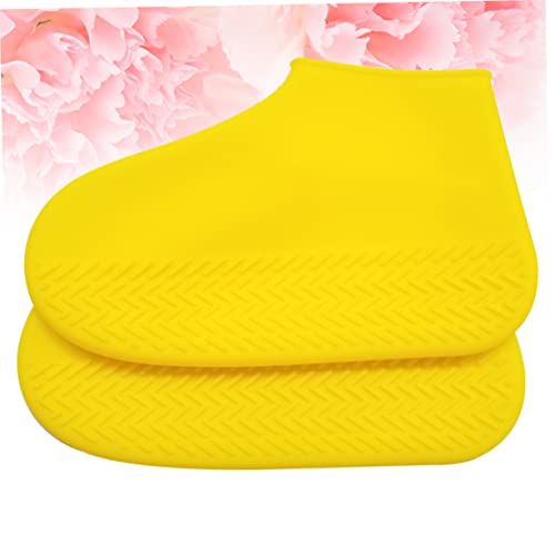 Cubiertas para botas impermeables para hombre y mujer, protectoras antideslizantes de silicona para actividades al aire libre miniatura 2