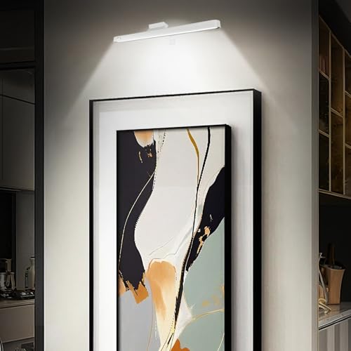 Lámpara de pared de 48 cm con 3 temperaturas de color y atenuación continua recargable
