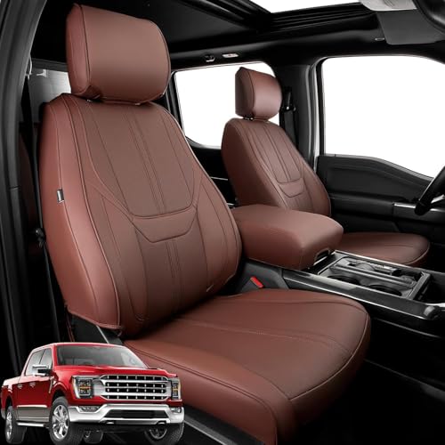 Housses de siège entièrement recouvertes pour Ford F150 finition cuir luxe