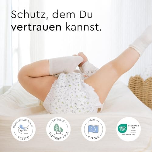 LILLYDOO Skin-friendly Baby Nappies - Size 3 (6+ kg), Pack of 29, Safe Leak Protection, Soft, No Perfumes & Lotions for Sensitive Skin, Dermatologically Tested - View 8